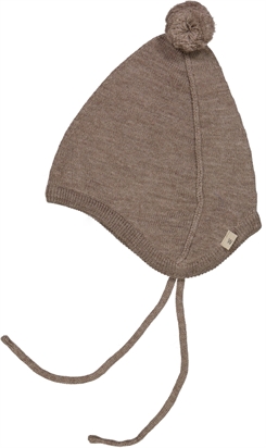 Wheat Liro knit Bonnet - Hazel melange